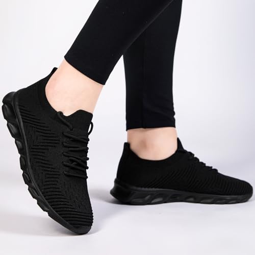 Image of Running Shoes Women Lightweight Sneakers Tennis Walking Shoes