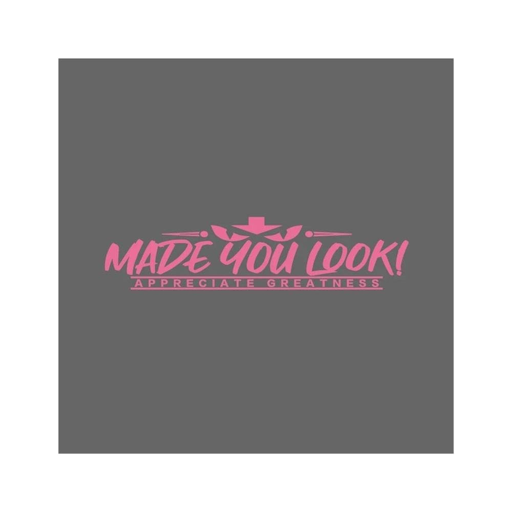 Auto Accessory Rear Window Car Decal Windshield Sticker Banner Rocker Side Back Window(Pink,M)