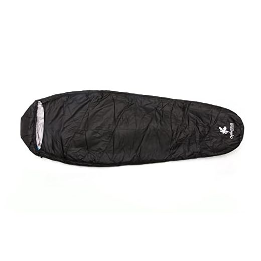 Kounga Roraima Saco de Dormir, Negro/Gris, L