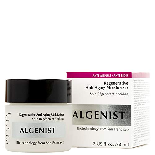 Algenist Regenerative Anti-Aging Moisturizer - Restoring Facial Cream with Algae, Vitamin C & Apple Stem Cell Extract - Non-Comedogenic & Hypoallergenic (60ml / 2oz)