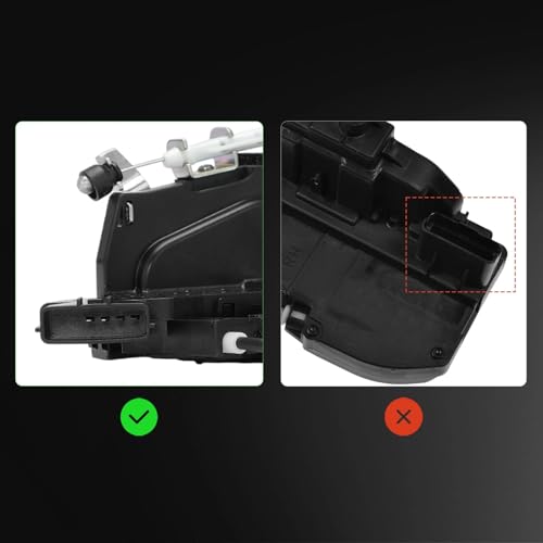Image of A-Premium Front Right Passenger Side Door Lock Actuator Compatible with Nissan Versa 2010-2011 with Power Door Locks, Versa 2012, 4 Pins Terminal