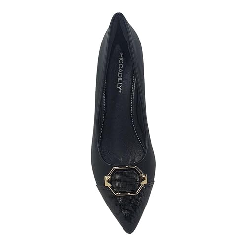Sapato Scarpin Feminino Piccadilly 739051 Salto Médio Confortável
