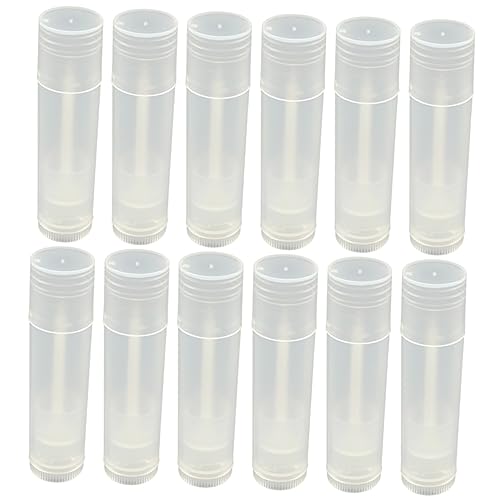 Frcolor 50個 DIYコンテナ トイレタリー用トラベルボトル ライナー コルク栓付き試験管 リップグロスメイキングキット 空の保存瓶 詰め替え可能な口紅容器
