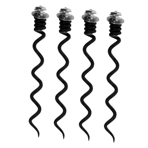 Luxshiny Kit Tire-bouchon 4 Pièces Spirale Métallique Robuste Embouts De Rechange En Métal Pour Réparation Ouvre-bouteille Usage Bar à Domicile