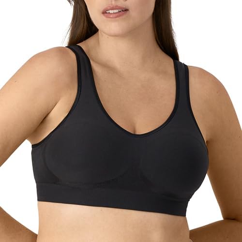 Bali Women's Wireless Bras for Women - Comfort Revolution Wireless Bra - Adjustable & Supportive - Plus Size Women