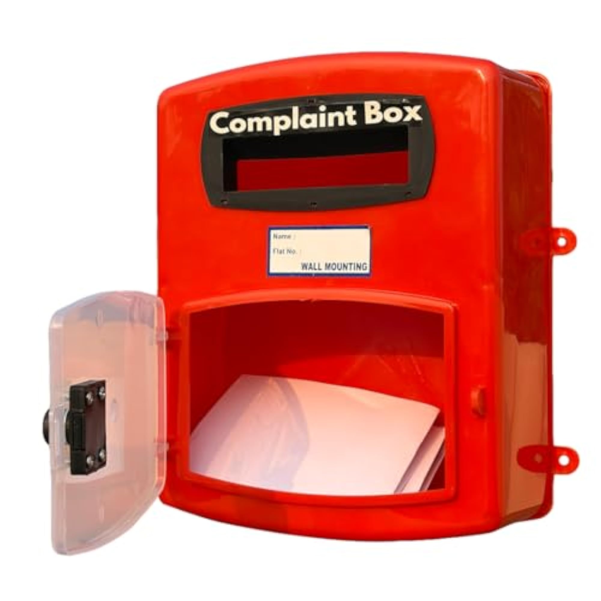 Front Door Wall Mounted Heavy Plastic Letter Box