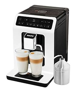 Krups ea8911 freistehend vollautomatisch Maschine Espresso 2.3L 2Tassen weiß – Espressomaschine (freistehend, Maschine, 2, 3 l, Kaffeemühle, 1450 W, Weiß)