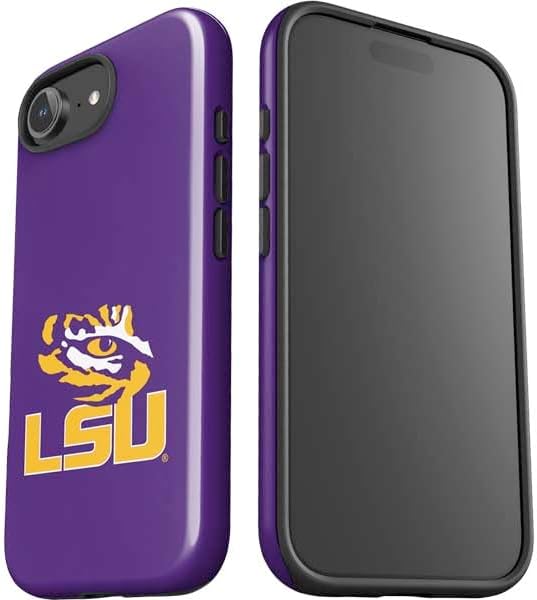 Skinit Impact Phone Case Compatible with iPhone 16e - Officially Licensed LSU Tigers Mascot Design