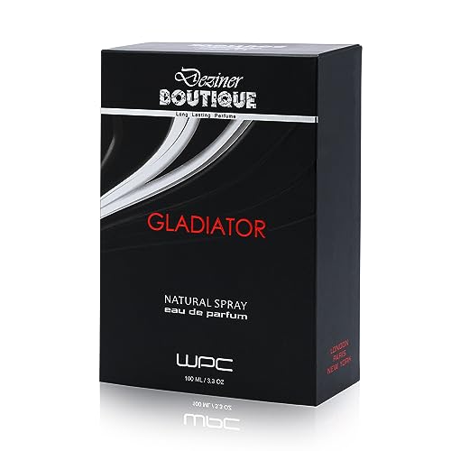 Image of WPC Deziner Boutique Gladiator Aromatic Fougere Perfume for Men 100 Ml EDP With Long Lasting Luxury Fragrance