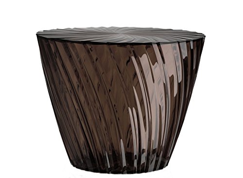 Kartell Sparkle 8805 Tavolino, PMMA, Gris (Fume)