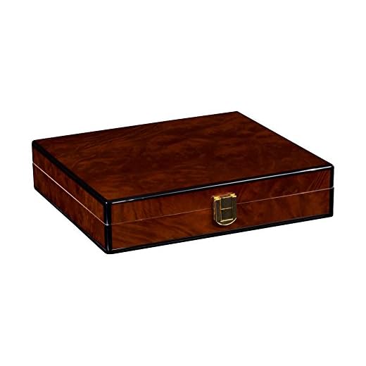 Daniel Marshall Desk-Travel Humidor in Precious Burl Private Stock Sale Humidor