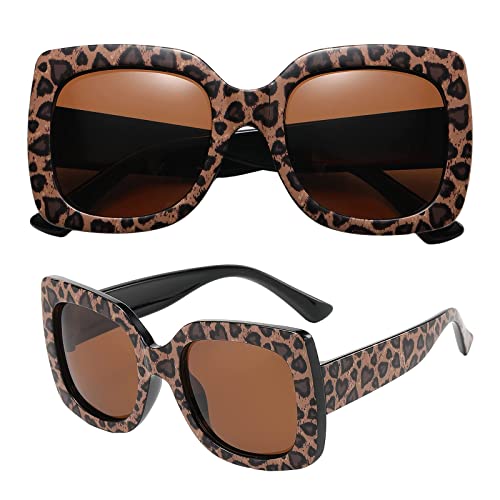 Polarspex PSX12 Girls Elastic Square Oversized Kids Polarized Sunglasses - Bpa Free cover