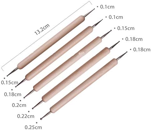DOITEM Wartoon 24Pack Sculpting Tools with Reusable Pouch for Polymer Clay Pottery Ceramic Art Craft