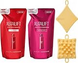 アスタリフト スカルプフォーカス 3点セット シャンプー詰め替え ＋ コンディショナー詰め替え ＋ 頭皮マッサージブラシ