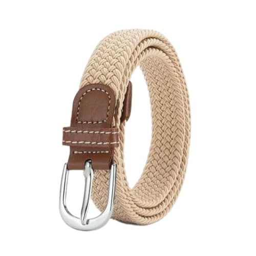 Casual Woven Elastic Belt Outdoor Sports Belt Mountaineering Work Belt Jeans Suit Pants Unisex
