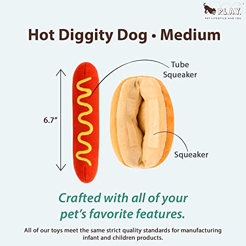 P.L.A.Y. Pet American Classic Pluche - Hot Dog