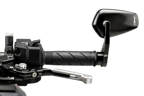 Rétroviseurs embout de guidon Puig 21633N noir pliable aérodynamique