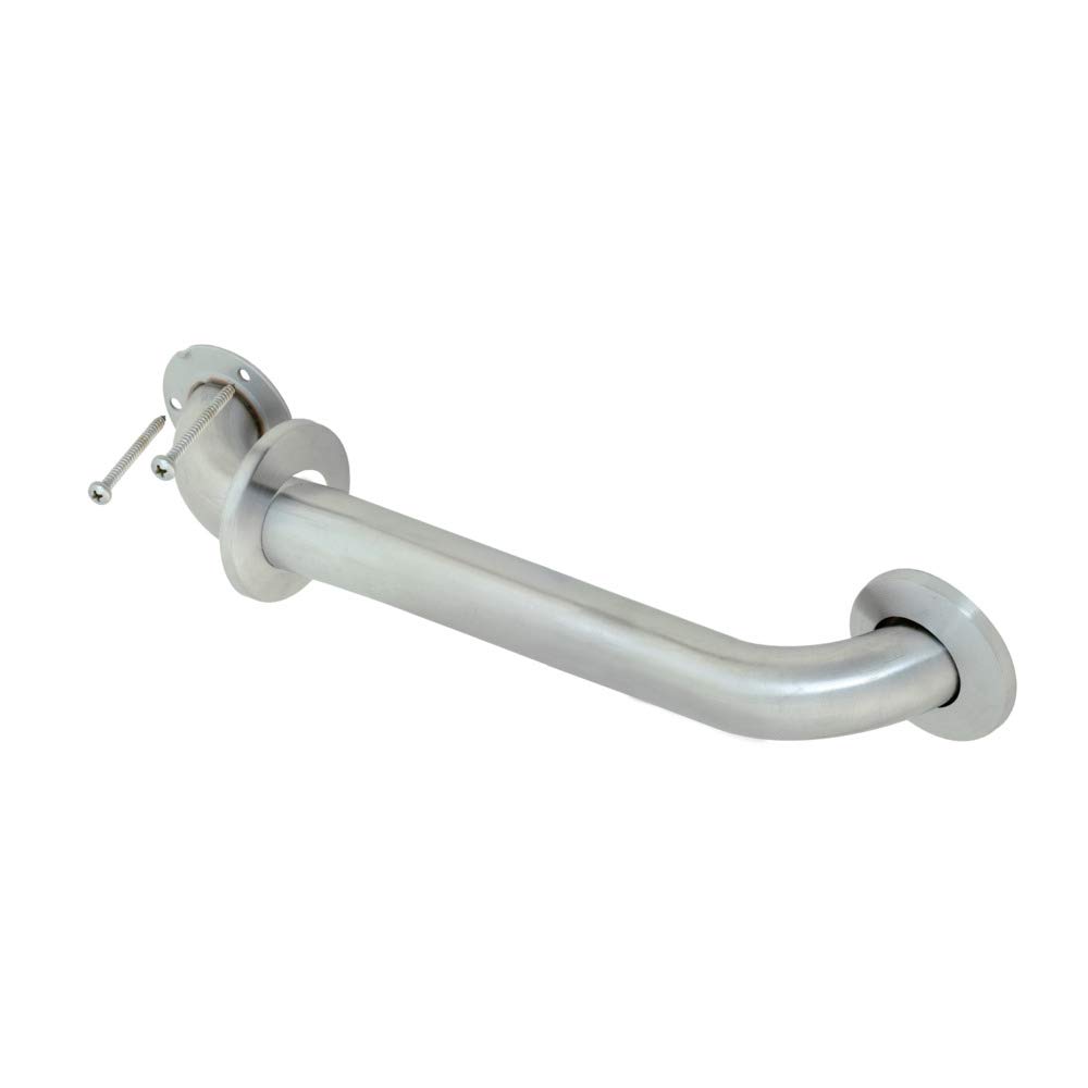 EZ-FLO 15286 Stainless Steel Commercial-Grade Grab Bar, 36 inch Length, 1-1/2" OD x 36"