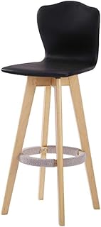 YZH Silla Rotatoria Creativa de Madera Maciza, Sala/recepción / salón de Belleza/peluquería Silla/Taburete de Moda