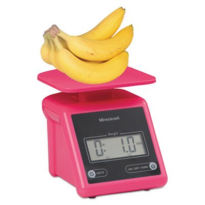 Báscula postal electrónica capacidad 7 lbs plataforma rosa miniatura 4