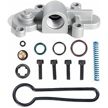6.0 Blue Spring Kit Upgrade Powerstroke Fuel Pressure Regulator Kit Compatible with 2003 2004 2005 2006 2007 F250, F350, F450, F550 Replaces # 3C3Z-9T517-AG 3C3Z9T517AG