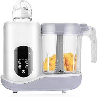Baby Food Maker, LIVINGbasics Multi-Function Smart Baby Food Processor, Steamer Grinder Blender, BPA-Free