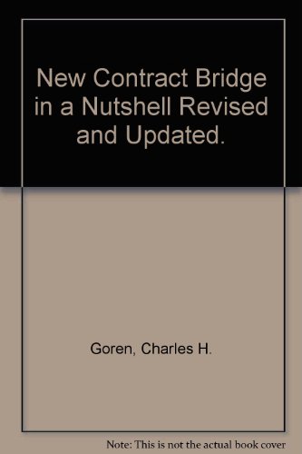 New Contract Bridge in a Nutshell Revised and U... B001MQ588U Book Cover