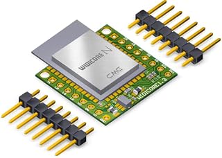 CME WIDI Core - Smart (BLE) breakout board implementujący wysokiej klasy MIDI przez Bluetooth Low Energy opracowany przez CME z wbudowaną anteną PCB i wypełnionym nagłówkiem pinów