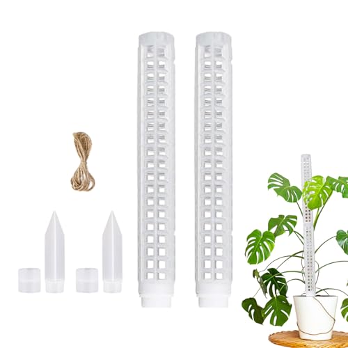 Dopsyesn Tutor de Musgo - Estaca Apilable Grande | Tutores de Plantas con Diseño Enrejado | para Orquídeas, Tomates, Enredaderas, Macetas, Interior y Exterior