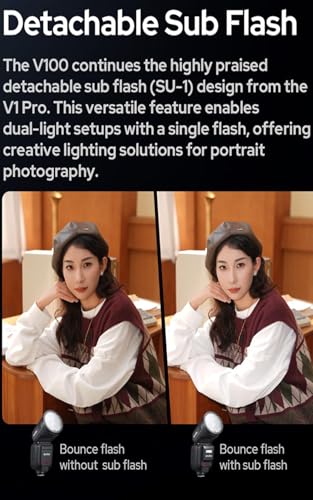 Image of GODOX V100 V100S Camera Flash for Sony Flash Speedlight