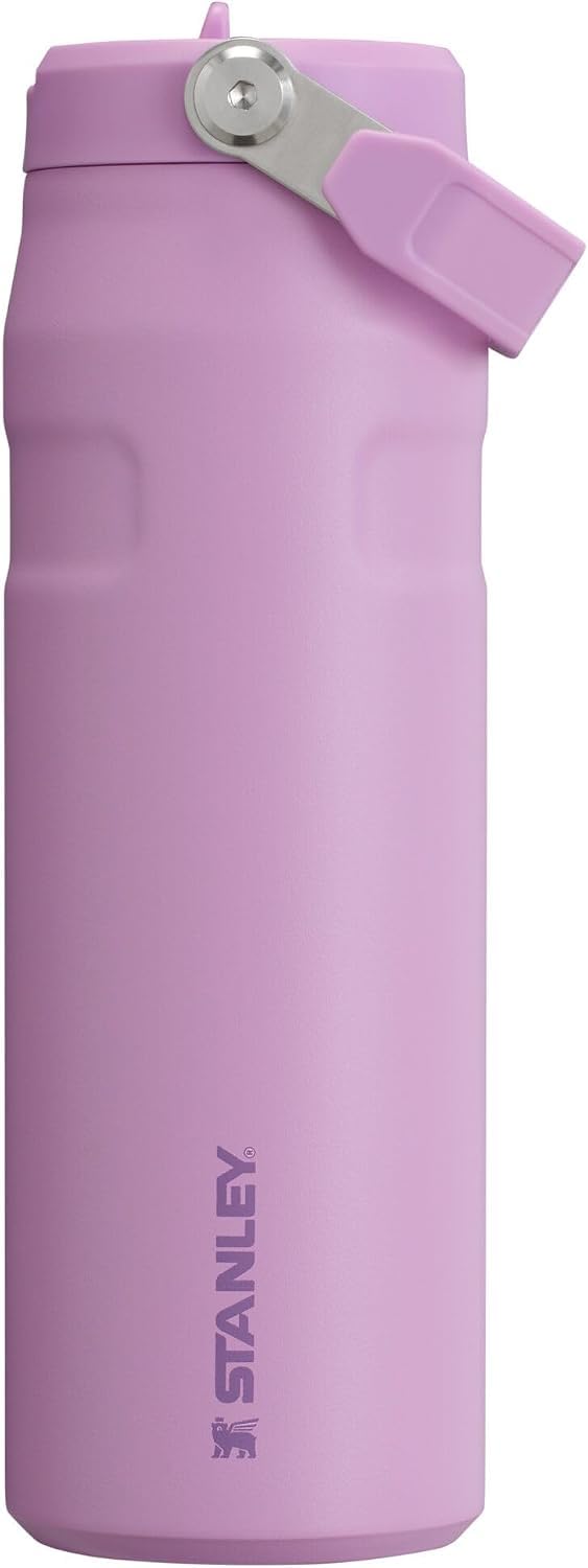 STANLEY IceFlow Flip Straw 2.0 Bottle, 24 oz, Lilac