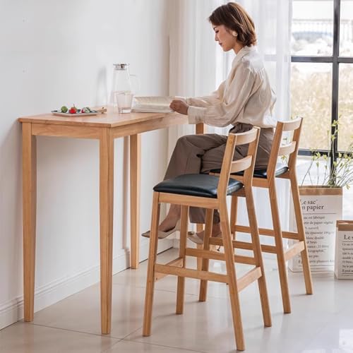 Tabourets de bar de 71 cm marron pour comptoir de restaurant