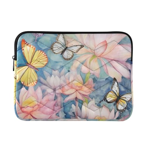 Funda para portátil Butterfly Lotus 13-14 pulgadas miniatura 1