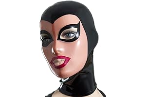 Latex Fetish Mask for Women