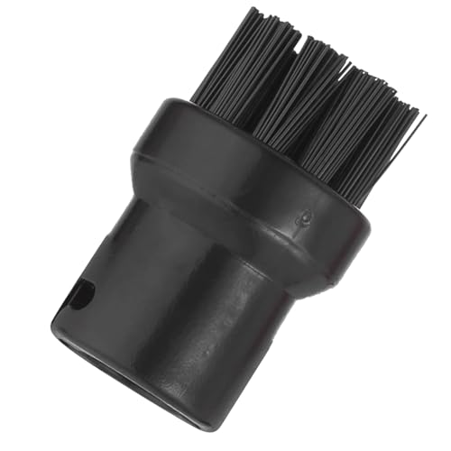 SaferCCTV Replacement Black Small Brush with Black Bristles Compatible with Karcher SC1/SC2/SC3/SC4/SC5/SC7/CTK10 Steam Cleaners