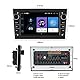 CAMECHO [1+32G] Android 13 Autoradio 2-DIN mit Navi für Opel Corsa Astra Antara Vectra Zafira Meriva Combo Signum,7 Zoll Touch Display mit USB Bluetooth WiFi FM Spiegeln Link(Schwarz)