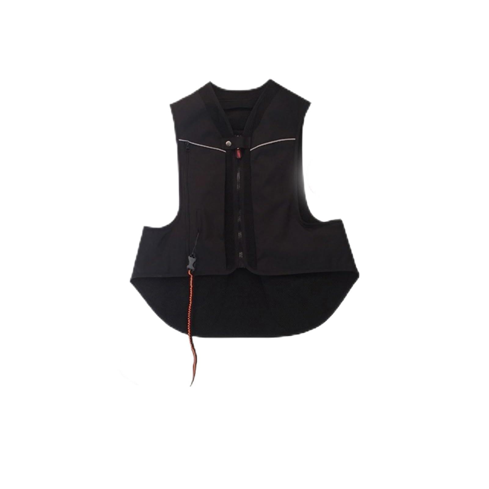 Gilet Airbag Moto Veste De Protection Airbag Motocross Professionnelle Avancée 0,15 S Déclenche L'airbag Corporel(Nero,Large)