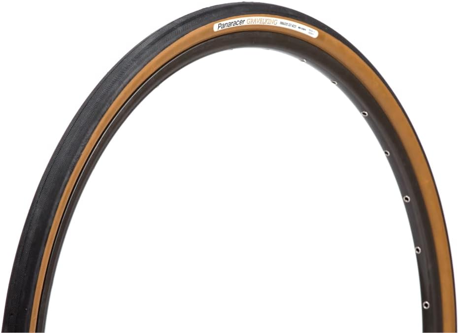 Panaracer Gravelking Clincher Tire Black/Brown, 700C X 28Mm
