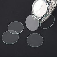 Prettyia 10 Stücke Run Flache Uhr Kristall Miner Glas Uhr Teile 28mm 38mm