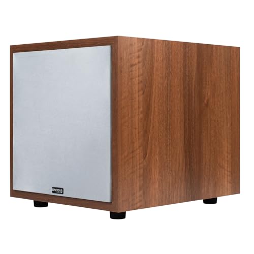 Image of Dayton Audio Classic CS1000 - 10 inch 180W Powered Subwoofer with Class-D Amplifier, Deep Bass and Clean Design for Home Theater & Music - Wood