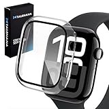 TALENANA for Apple Watch 11/10ケース 42mm アップルウォッチ11/10保護カバー ガラスフィルム 一体型 アップルウォッチ シリーズ11/10対応 PC素材耐衝撃 タッチ感良好 衝撃吸収 防塵 Apple Watch 11/10 case 全面保護 高透過率 指紋防止(42mm，クリア)