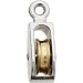 National Hardware N223-404 3203BC Fixed Single Pulley in Nickel