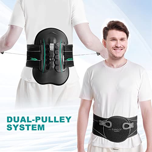 Tandcf Bestlife Lso Spine Decompression Support-Entire Arc Back Brace For Women & Men, 3D Pad Plus Lumbosacral Corset Belt With Adjustable Pulley System Decompression Back Support For Sciatica, Herniated Discs, Lumbar Strain And Spine Stenosis #TOP4