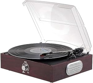 Gramofon Nostalgiczny Iubgfto GFTYL3818021 z Głośnikami Stereo