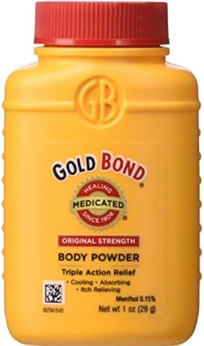 Gold Bond Talc-Free Body Powder Medicated 1 Ounce (4 Bottles) (29ml) Gold Bond Talc-Free Body Powder Medicated 1 Ounce (4 Bottles) (29ml)