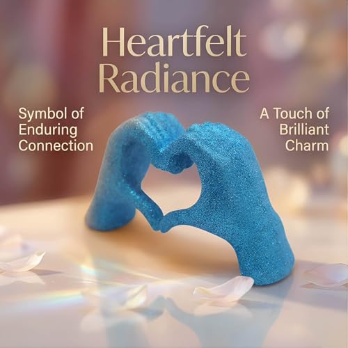 Estatua de Manos en Corazón para Decoración Moderna miniatura 5