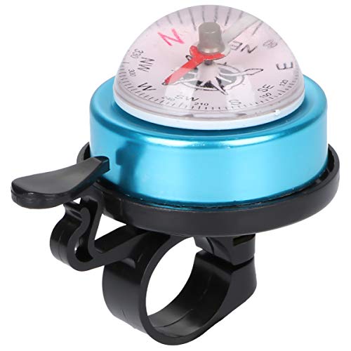 VANZACK Unique Design Bike Bell Cycle Compass Warning Bell for Mountain Bikes Easy to Install