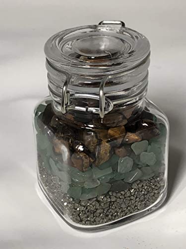 Live Love Gaia Abundance & Prosperity Altar with Tiger Eye, Green Aventurine and Iron Pyrite