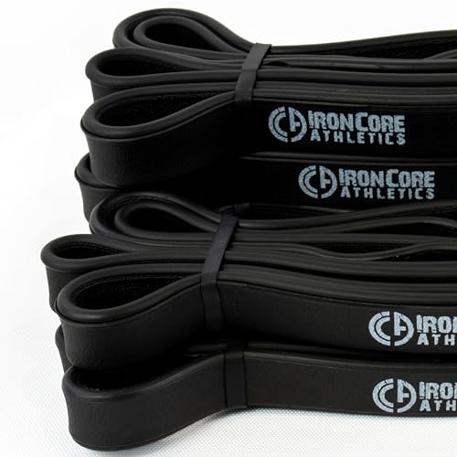 Image of Premium Exercise Bands - Ultra Durable, Non-Slip, Comfort-Edge Resistance - Tested Over 30K Pulls - Three