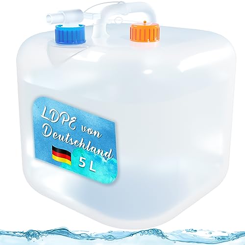 Reinalin Wasserkanister Faltbar - Wassertank mit Hahn Camping Trinkwasserkanister 100 Prozent Dicht - Lebensmittelecht Kanister Wasser Reinalin Wasserkanister Faltbar - Wassertank mit Hahn Camping Trinkwasserkanister 100 Prozent Dicht - Lebensmittelecht Kanister Wasser